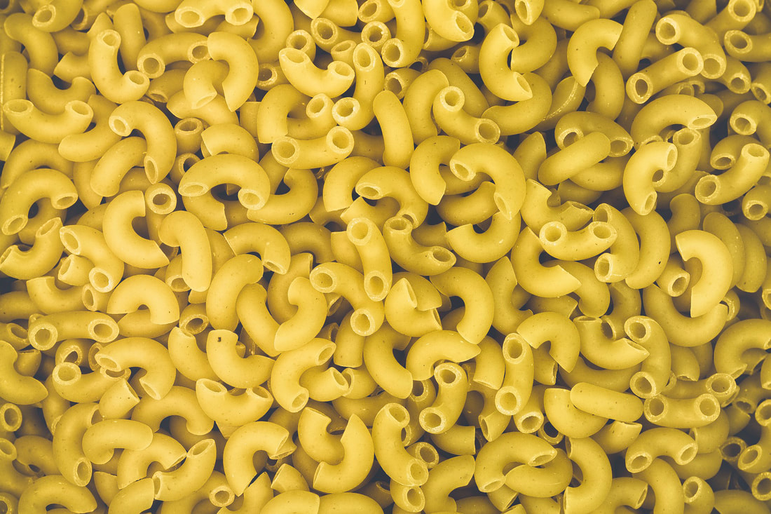 April's featured commodity is elbow macaroni
