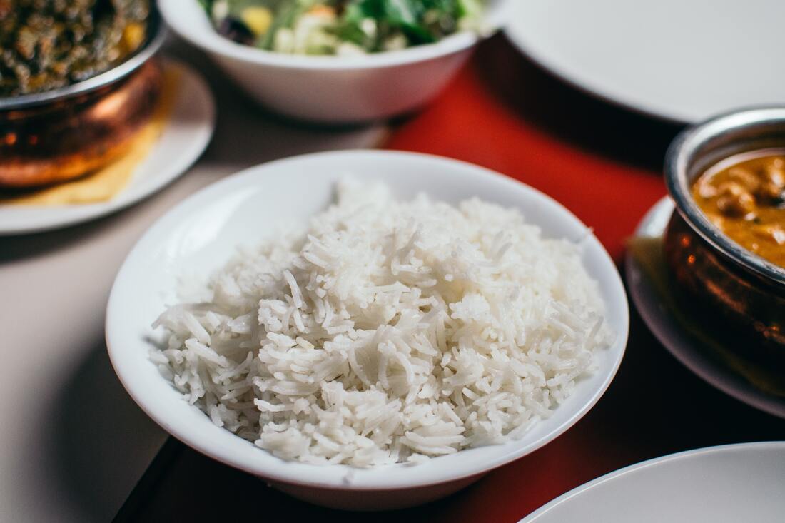 July's featured commodity is white rice