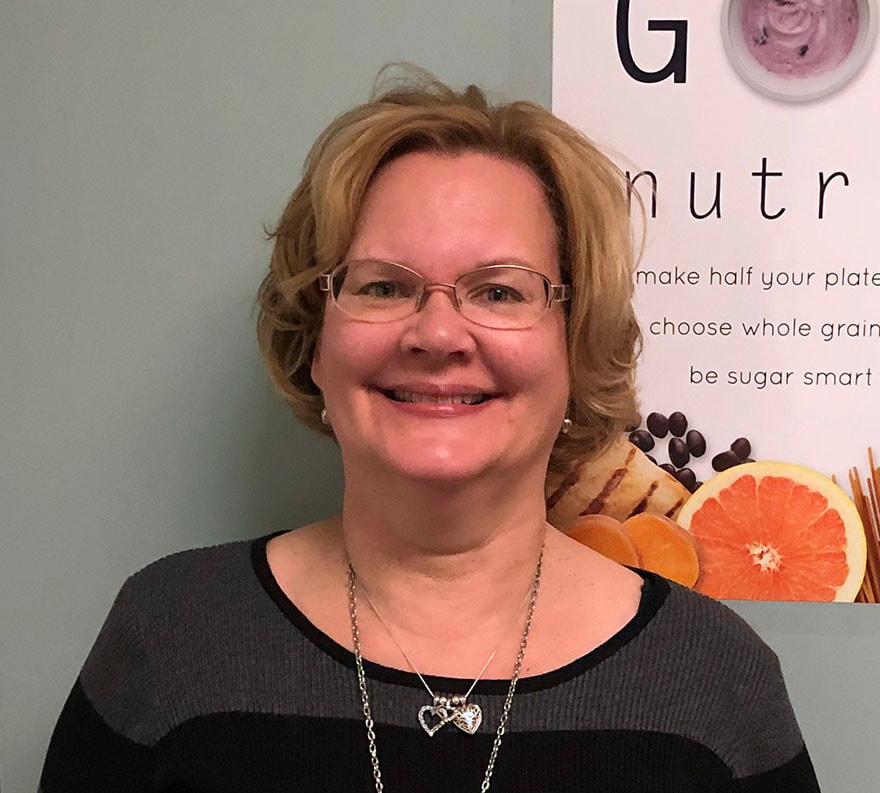 Christine, a Registered Dietitian Nutritionist, is our Women, Infants, and Children (WIC) Nutrition Counselor and Breastfeeding Coordinator