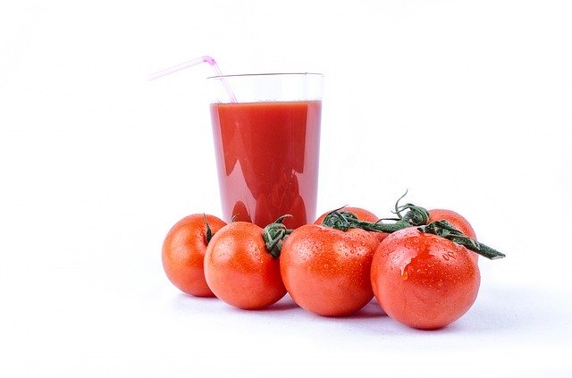 April's featured commodity is tomato juice
